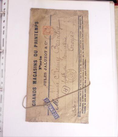 1855-1988 Accumulation de lettres en 2 cartons dont