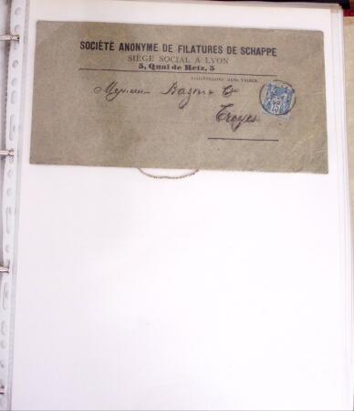 1855-1988 Accumulation de lettres en 2 cartons dont