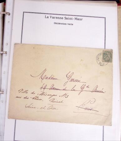 1855-1988 Accumulation de lettres en 2 cartons dont