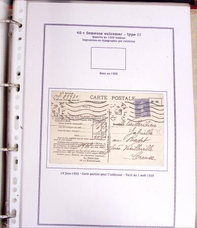 1855-1988 Accumulation de lettres en 2 cartons dont