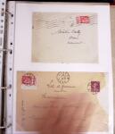 1855-1988 Accumulation de lettres en 2 cartons dont