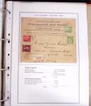 1855-1988 Accumulation de lettres en 2 cartons dont