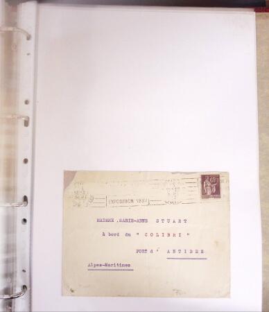 1855-1988 Accumulation de lettres en 2 cartons dont