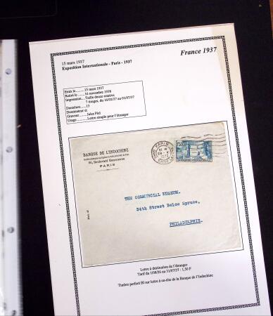 1855-1988 Accumulation de lettres en 2 cartons dont