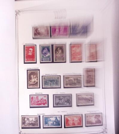 1855-1969 Mint & used collection of France incl. pre-War