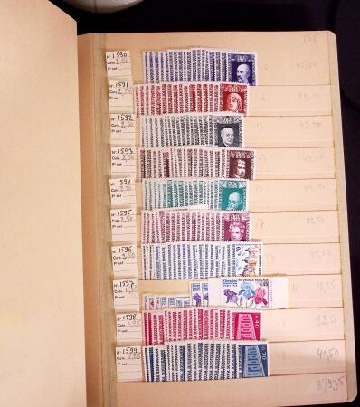 1855-1969 Mint & used collection of France incl. pre-War