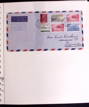 1919-72 Attractive AIRMAIL collection in four albums