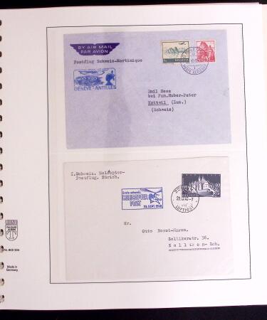 1919-72 Attractive AIRMAIL collection in four albums