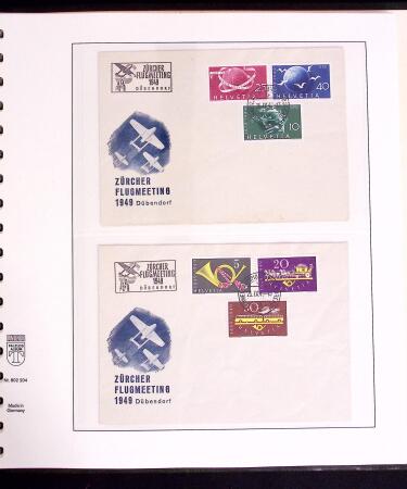 1919-72 Attractive AIRMAIL collection in four albums