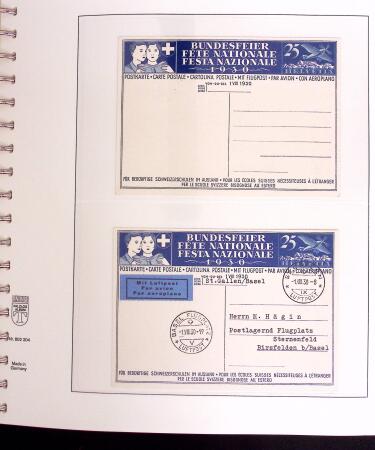 1919-72 Attractive AIRMAIL collection in four albums