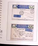 1919-72 Attractive AIRMAIL collection in four albums