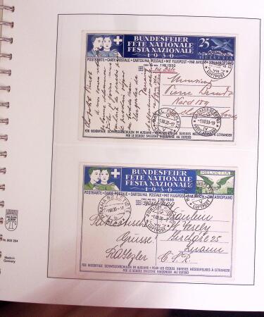 1919-72 Attractive AIRMAIL collection in four albums