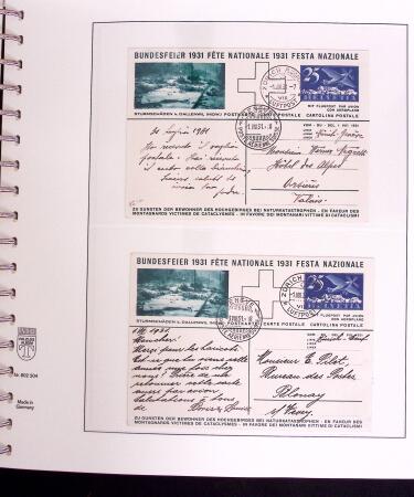 1919-72 Attractive AIRMAIL collection in four albums