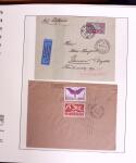 1919-72 Attractive AIRMAIL collection in four albums