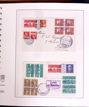 1919-72 Attractive AIRMAIL collection in four albums