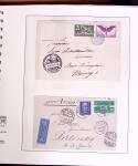 1919-72 Attractive AIRMAIL collection in four albums