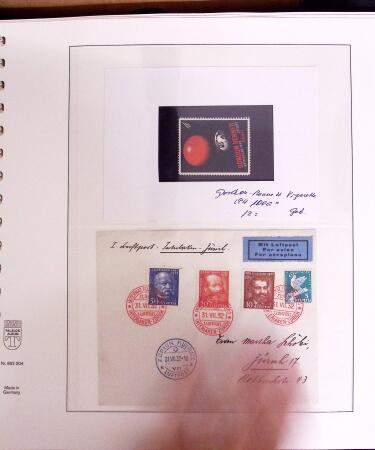 1919-72 Attractive AIRMAIL collection in four albums