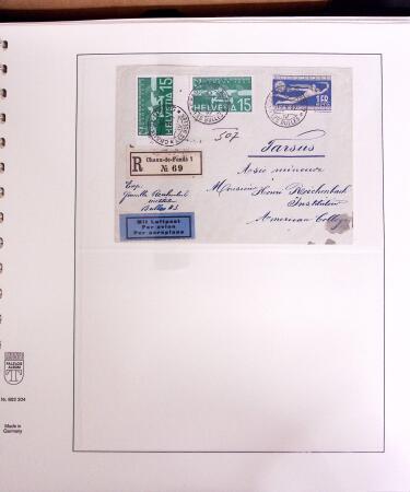 1919-72 Attractive AIRMAIL collection in four albums