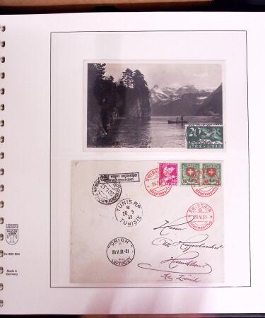 1919-72 Attractive AIRMAIL collection in four albums