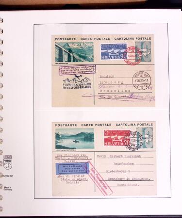1919-72 Attractive AIRMAIL collection in four albums