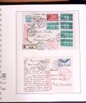 1919-72 Attractive AIRMAIL collection in four albums