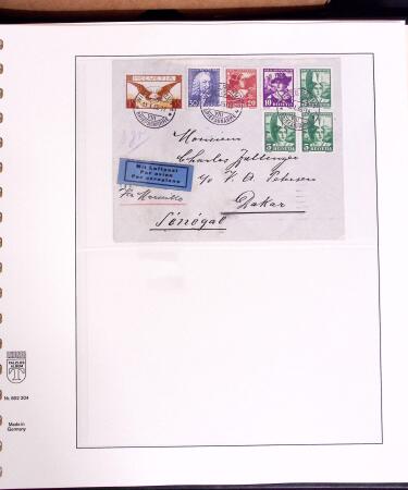 1919-72 Attractive AIRMAIL collection in four albums