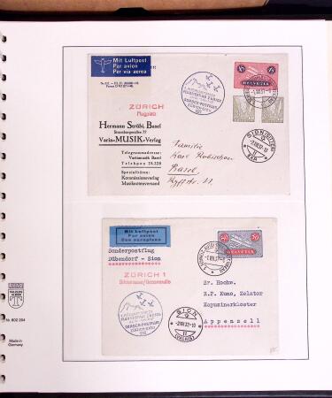 1919-72 Attractive AIRMAIL collection in four albums