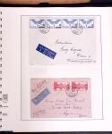 1919-72 Attractive AIRMAIL collection in four albums