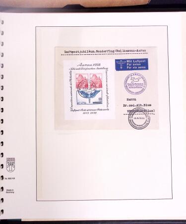 1919-72 Attractive AIRMAIL collection in four albums