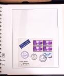 1919-72 Attractive AIRMAIL collection in four albums