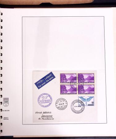 1919-72 Attractive AIRMAIL collection in four albums