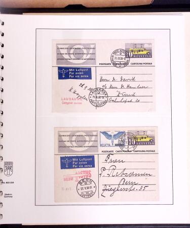 1919-72 Attractive AIRMAIL collection in four albums