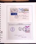 1919-72 Attractive AIRMAIL collection in four albums