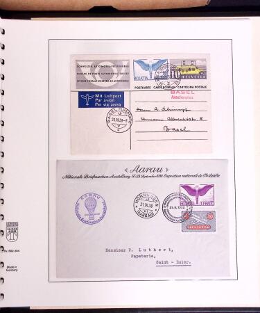 1919-72 Attractive AIRMAIL collection in four albums