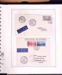 1919-72 Attractive AIRMAIL collection in four albums