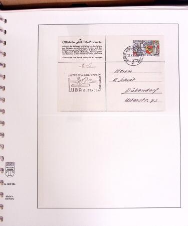 1919-72 Attractive AIRMAIL collection in four albums