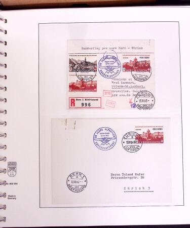 1919-72 Attractive AIRMAIL collection in four albums