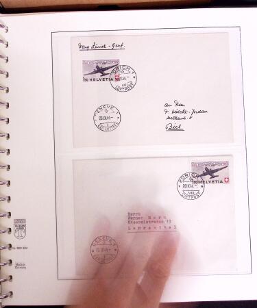 1919-72 Attractive AIRMAIL collection in four albums