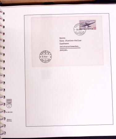 1919-72 Attractive AIRMAIL collection in four albums