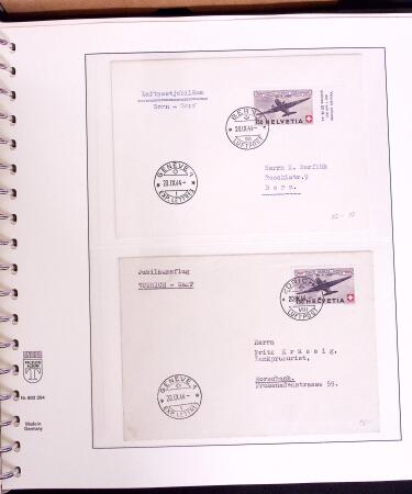 1919-72 Attractive AIRMAIL collection in four albums