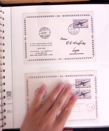 1919-72 Attractive AIRMAIL collection in four albums