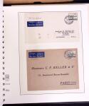 1919-72 Attractive AIRMAIL collection in four albums