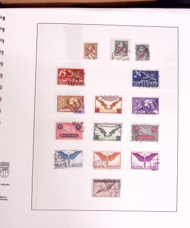 1919-72 Attractive AIRMAIL collection in four albums