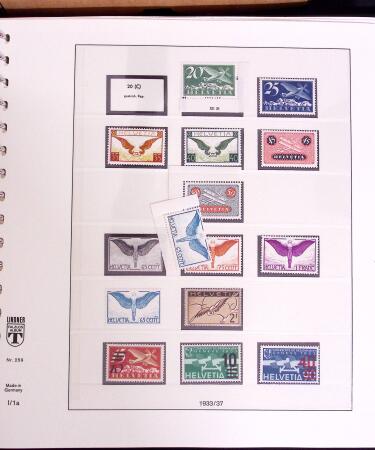 1919-72 Attractive AIRMAIL collection in four albums