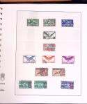 1919-72 Attractive AIRMAIL collection in four albums