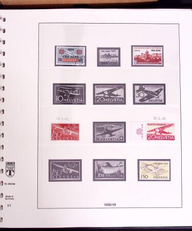 1919-72 Attractive AIRMAIL collection in four albums