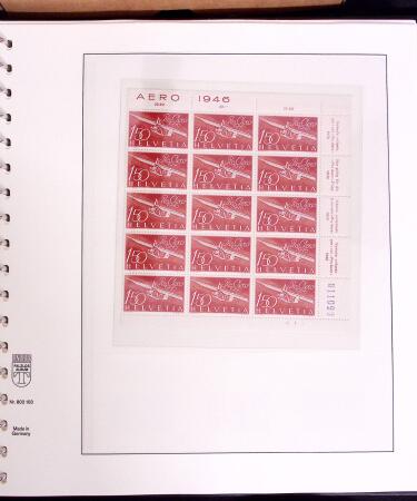 1919-72 Attractive AIRMAIL collection in four albums