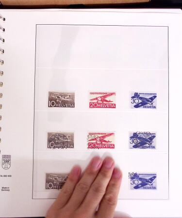 1919-72 Attractive AIRMAIL collection in four albums
