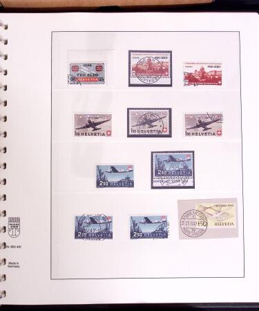 1919-72 Attractive AIRMAIL collection in four albums