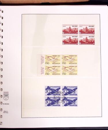 1919-72 Attractive AIRMAIL collection in four albums